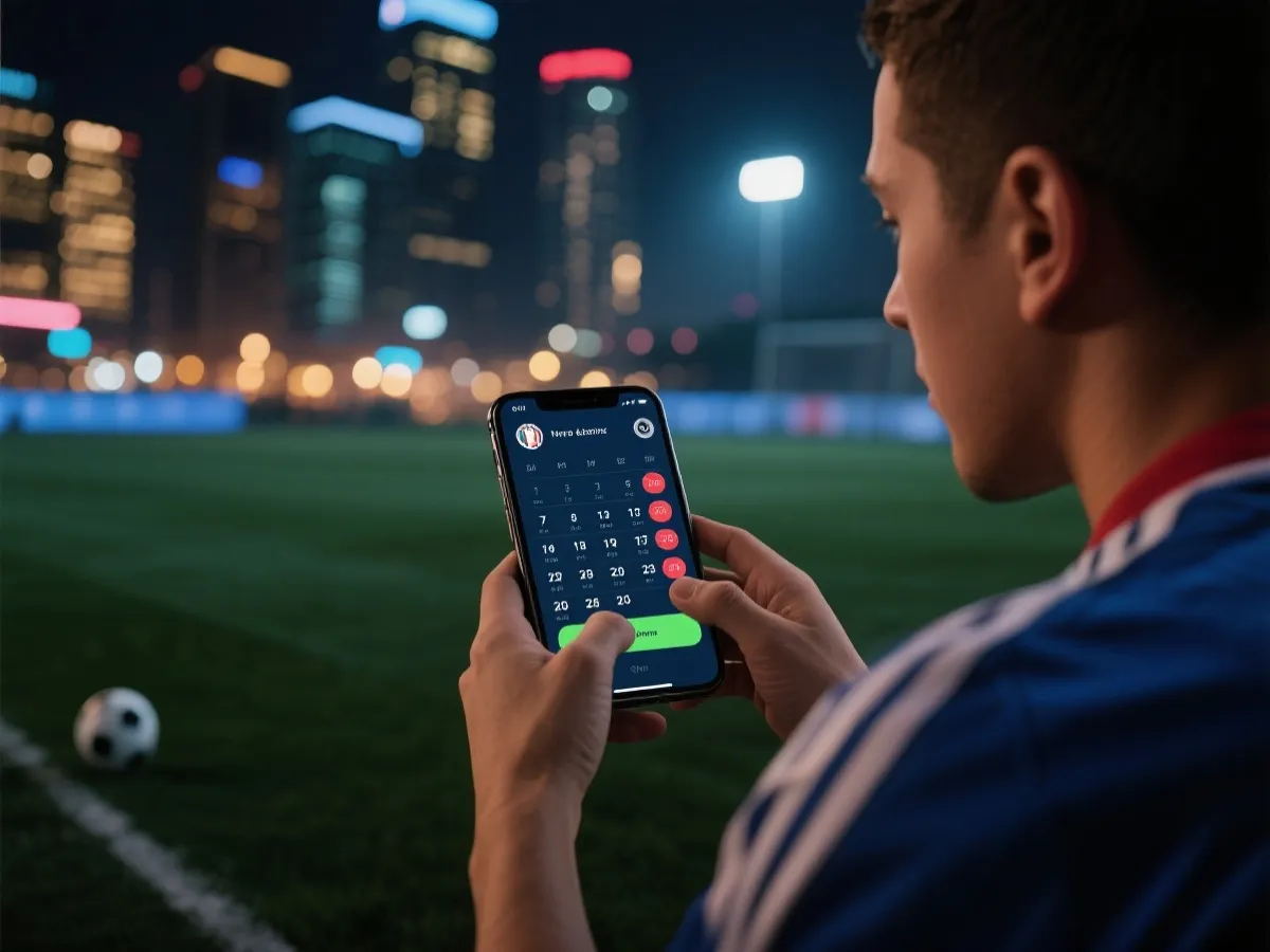 香港時間世界盃賽程查閱示意圖